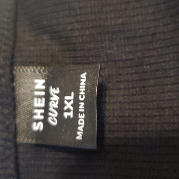 Shein Curve Tank SZ 1X - Picture 5 of 5
